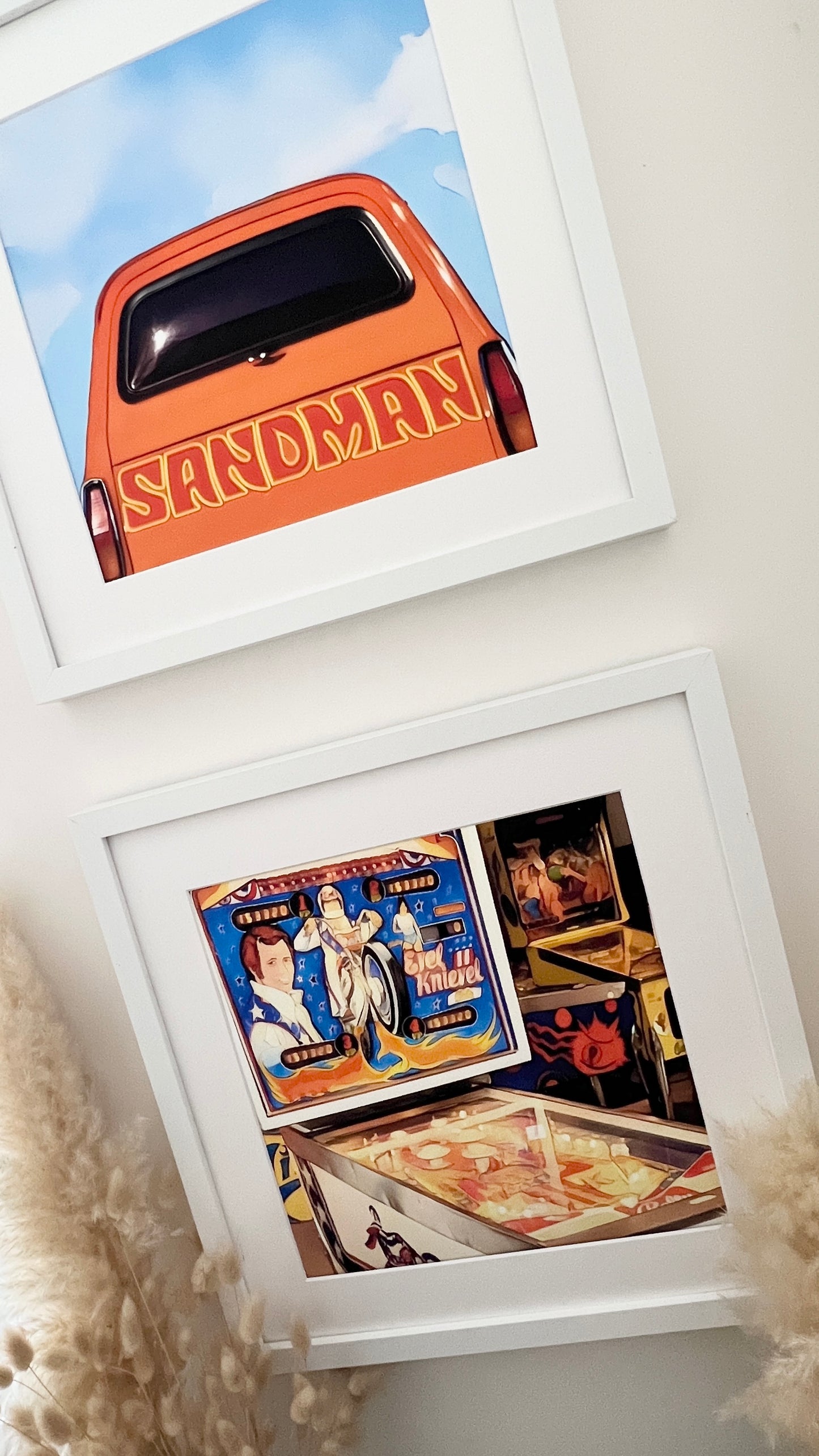 Evil Knievel Pinball - Print