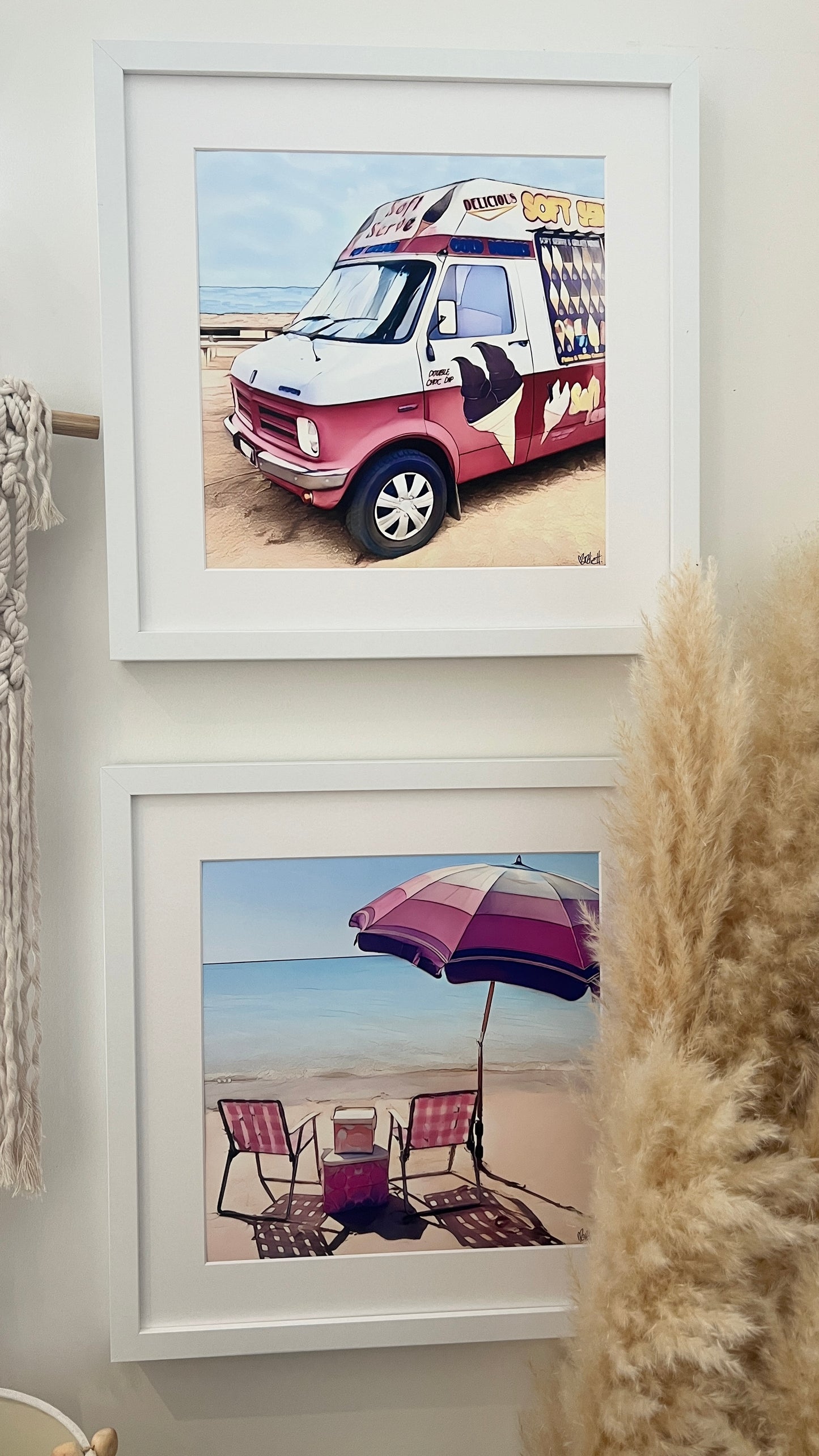 Pink Beach Days - Print