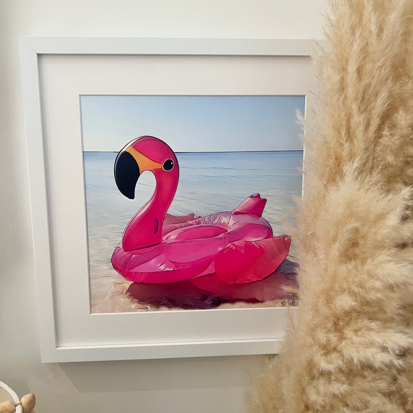 Pinky Flamingo - Print