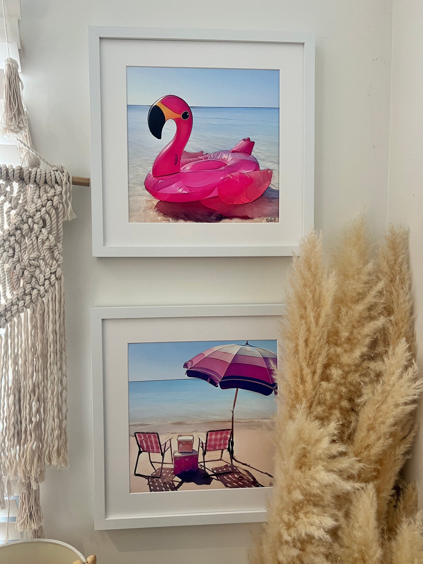 Pink Beach Days - Print