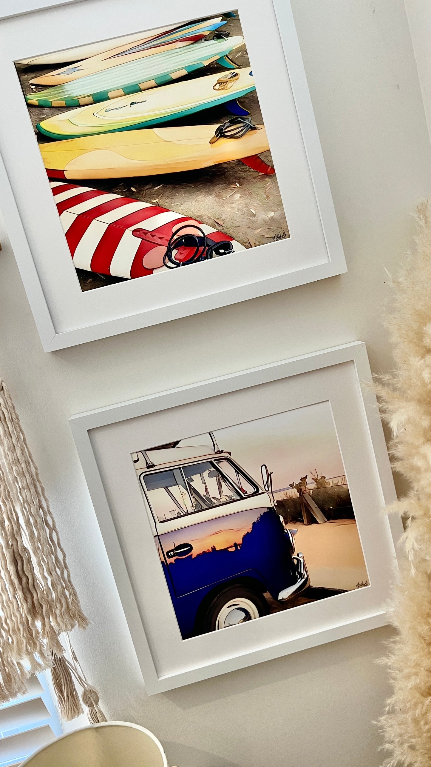 Sunset reflections in Gidge - Print
