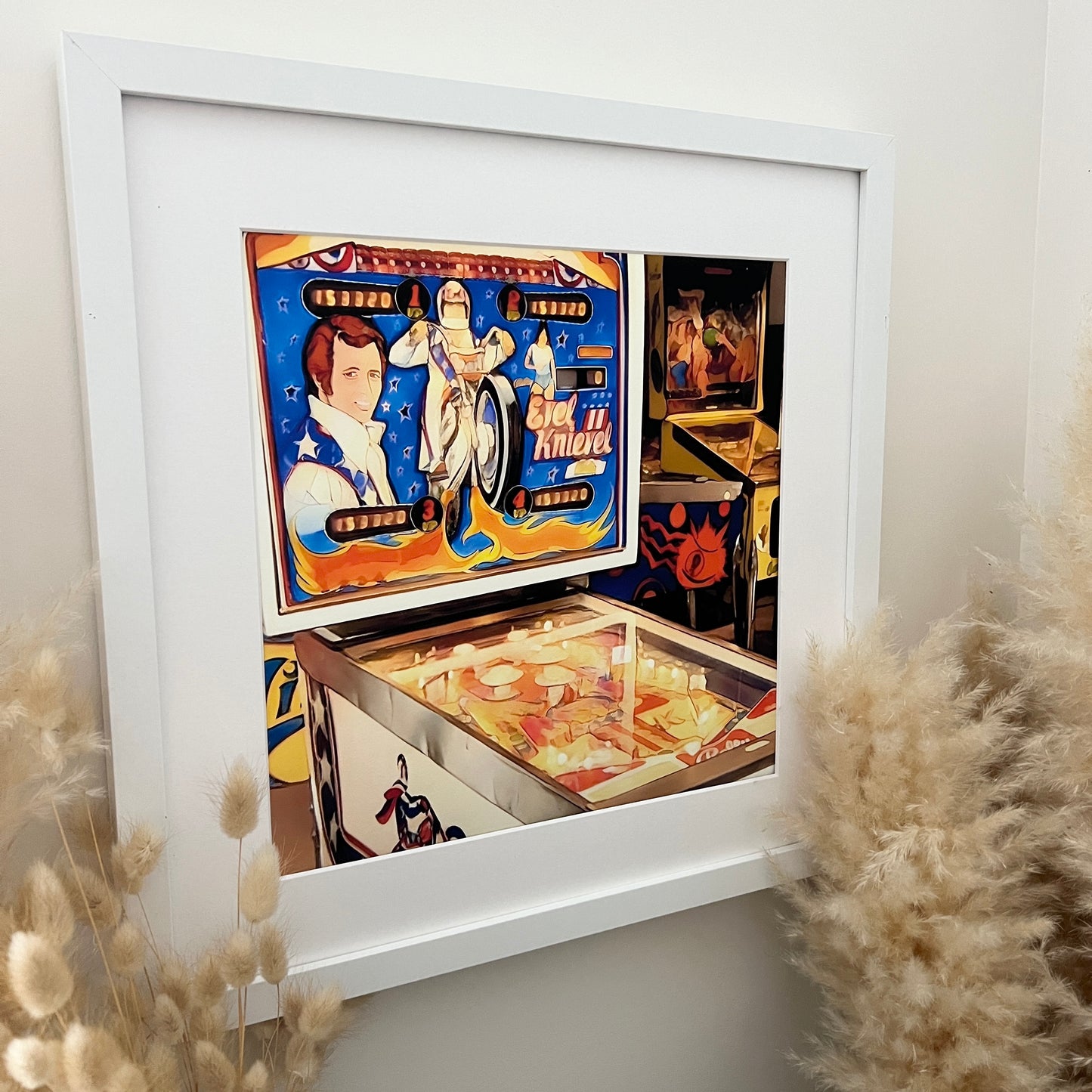 Evil Knievel Pinball - Print