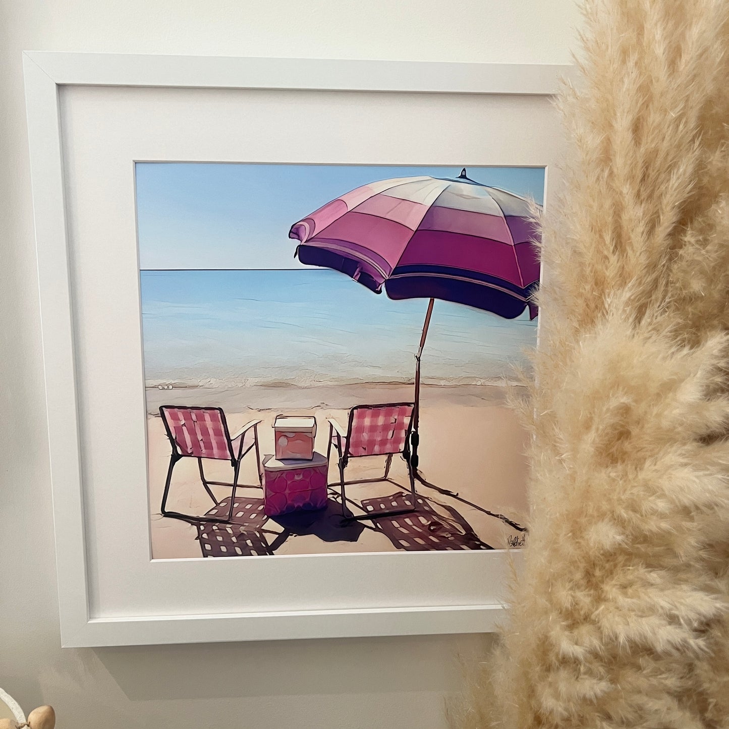 Pink Beach Days - Print
