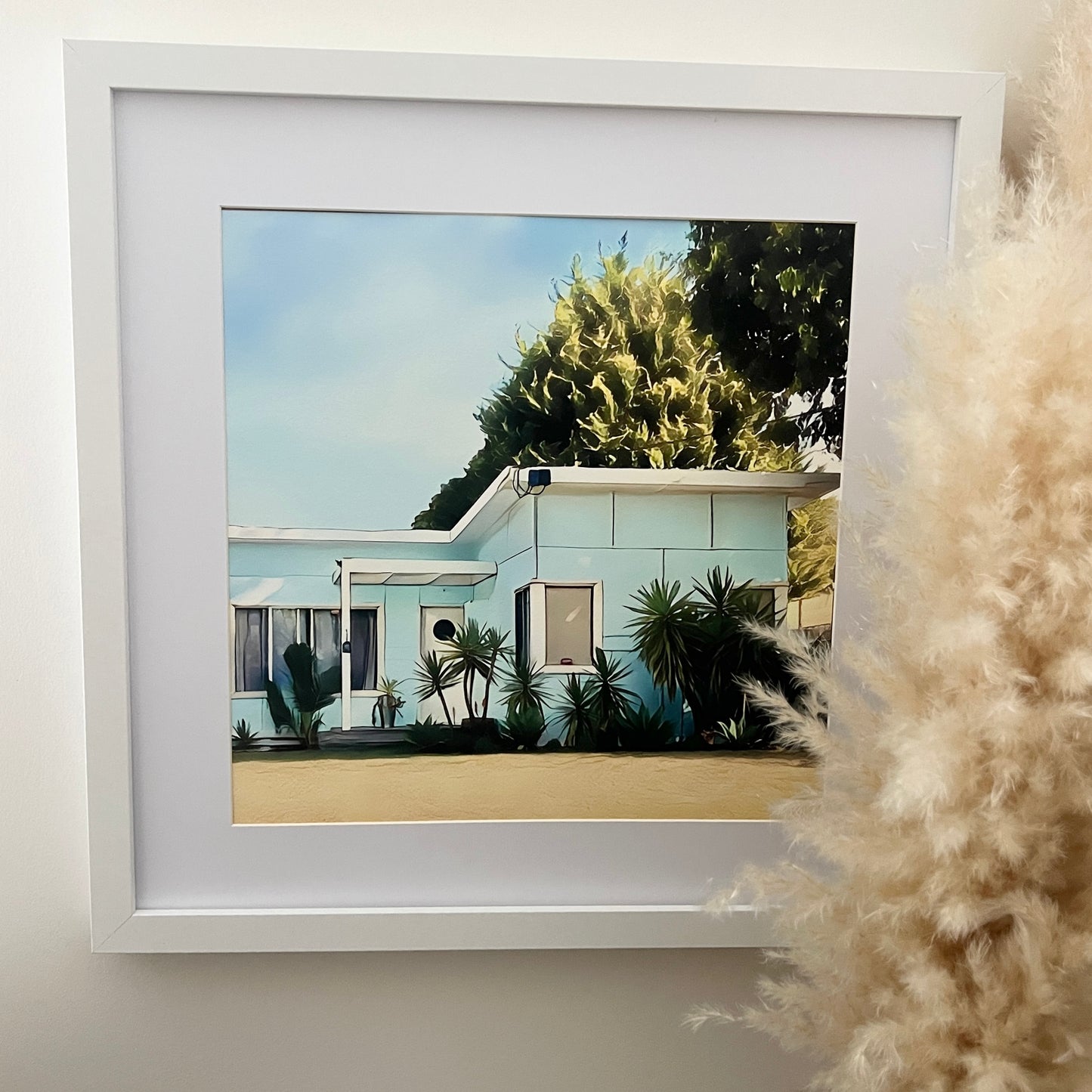 That Blue Fibro Shack - Print