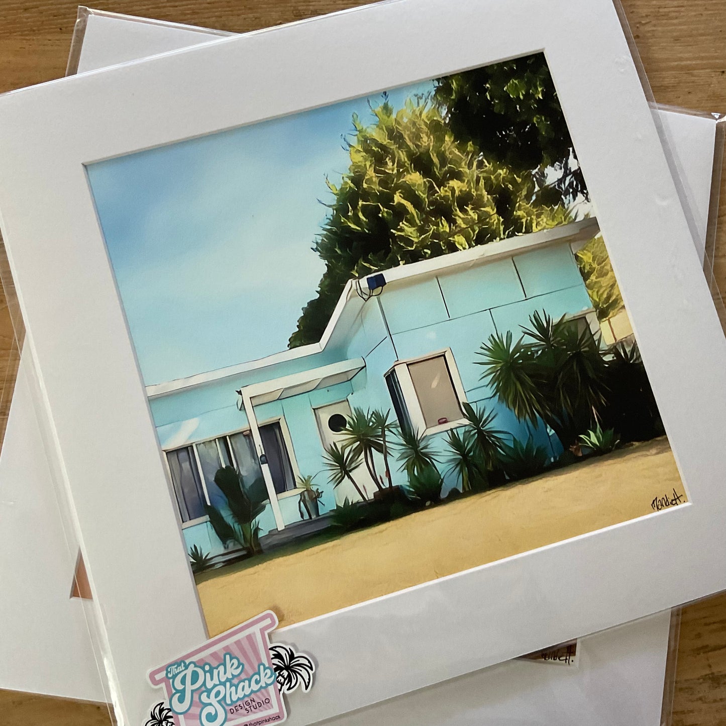 That Blue Fibro Shack - Print