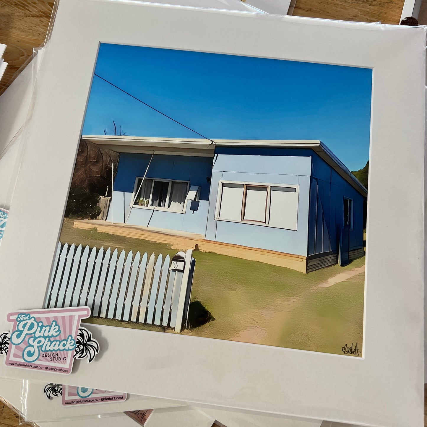 The one with the Picket fence - Print