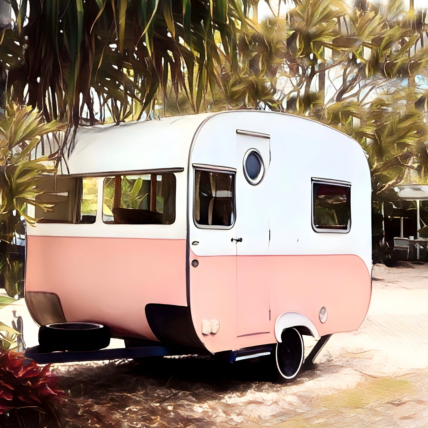 Betsy the vintage caravan - Print