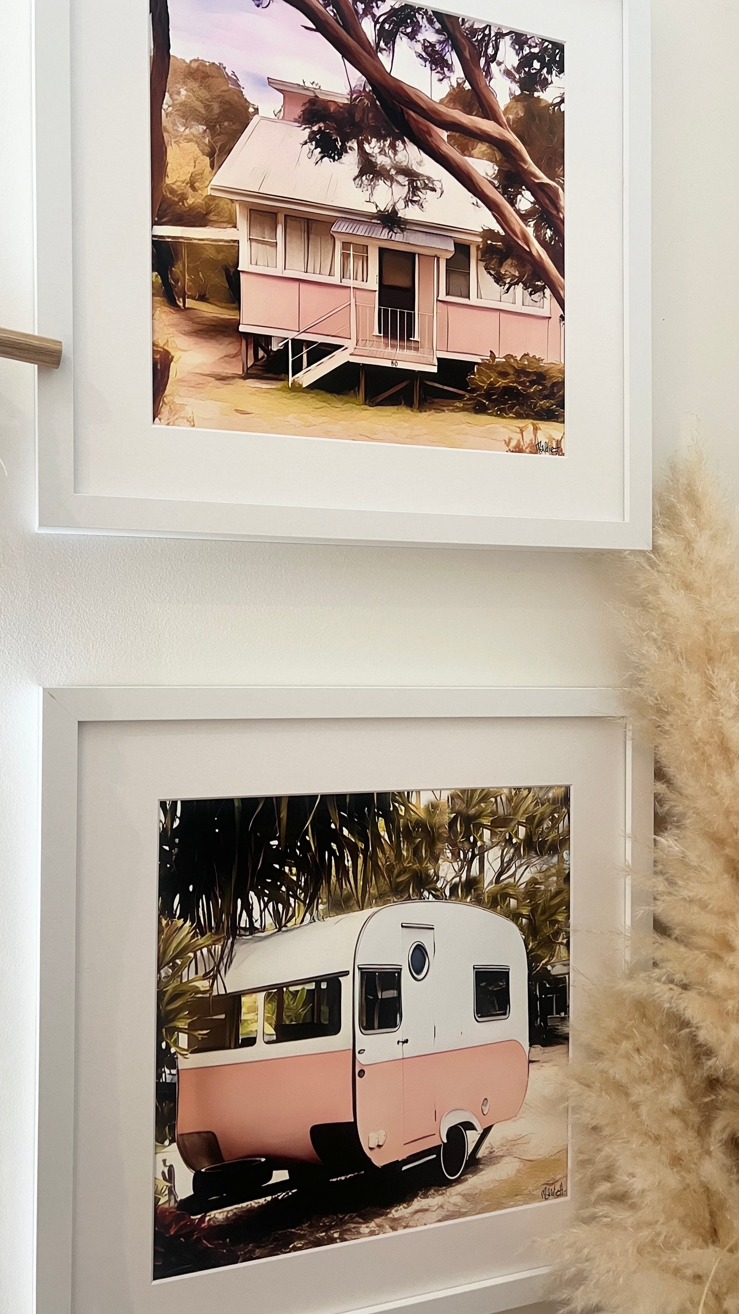 Betsy the vintage caravan - Print