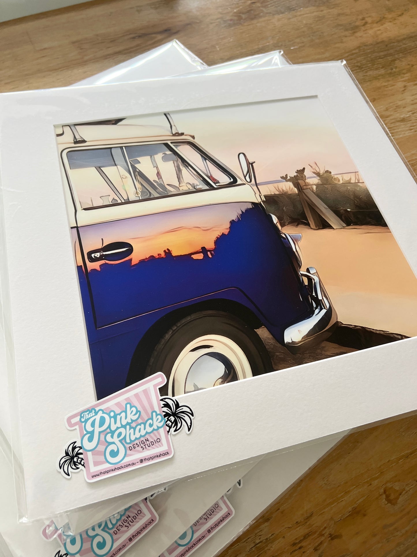 Sunset reflections in Gidge - Print