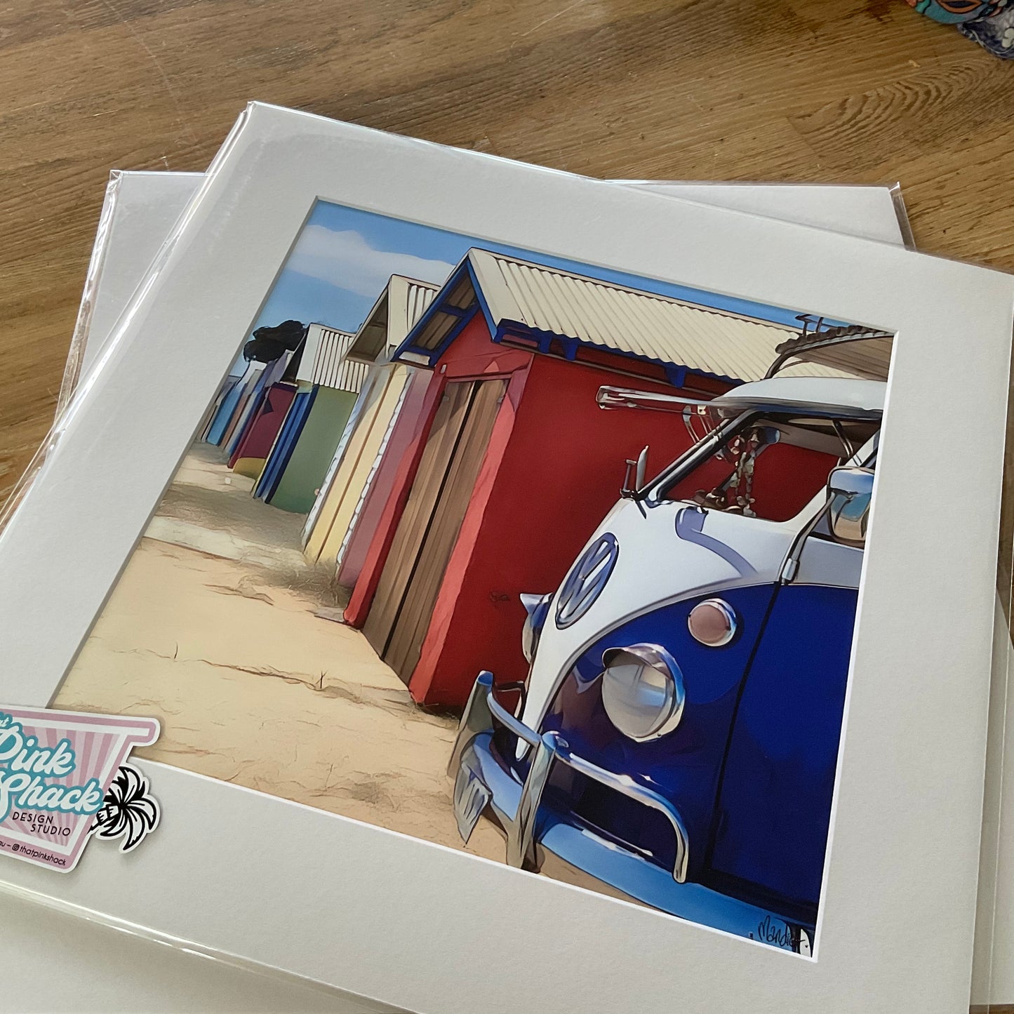 Gidge at the Boatshed - Print