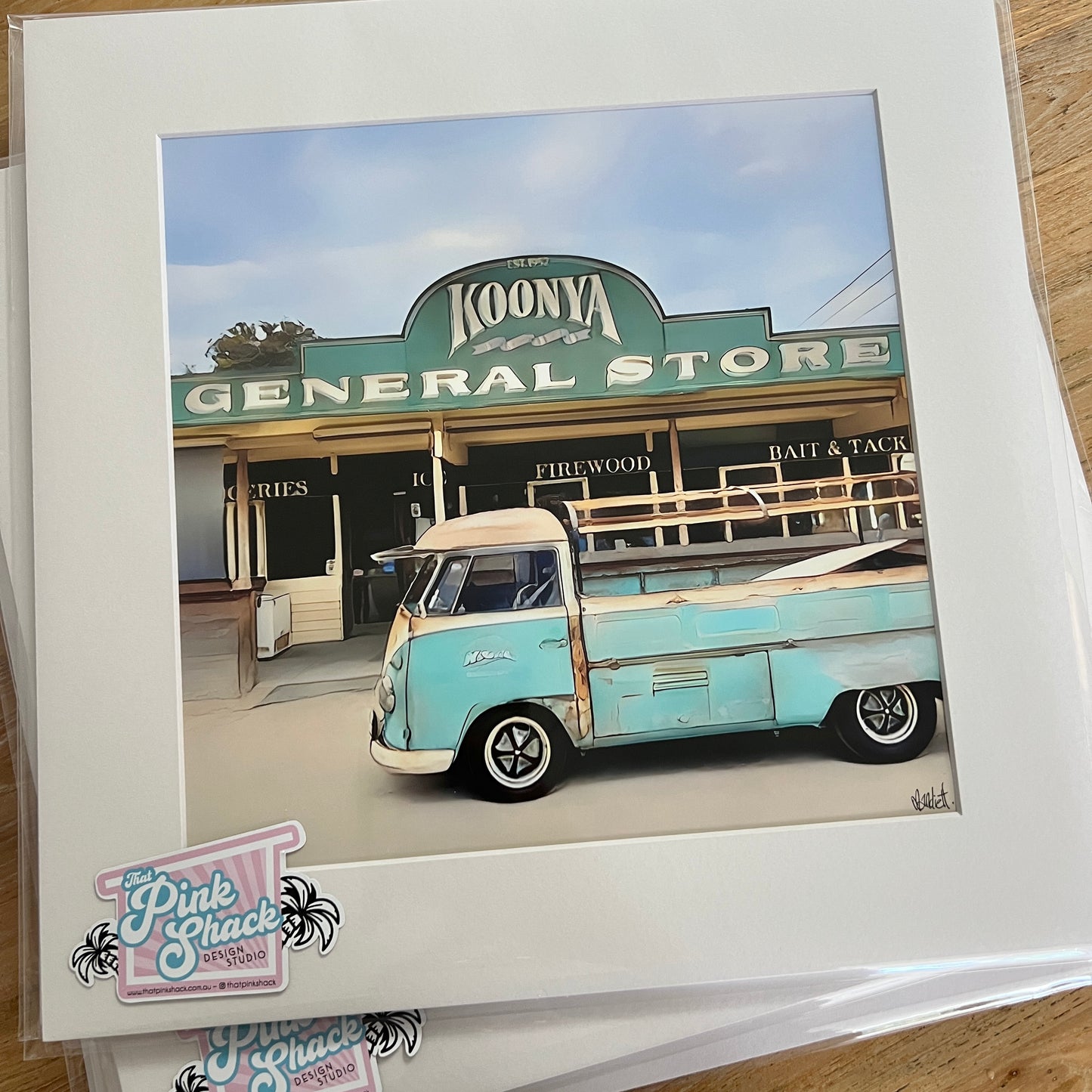 Kombi Ute at Koonya - Print