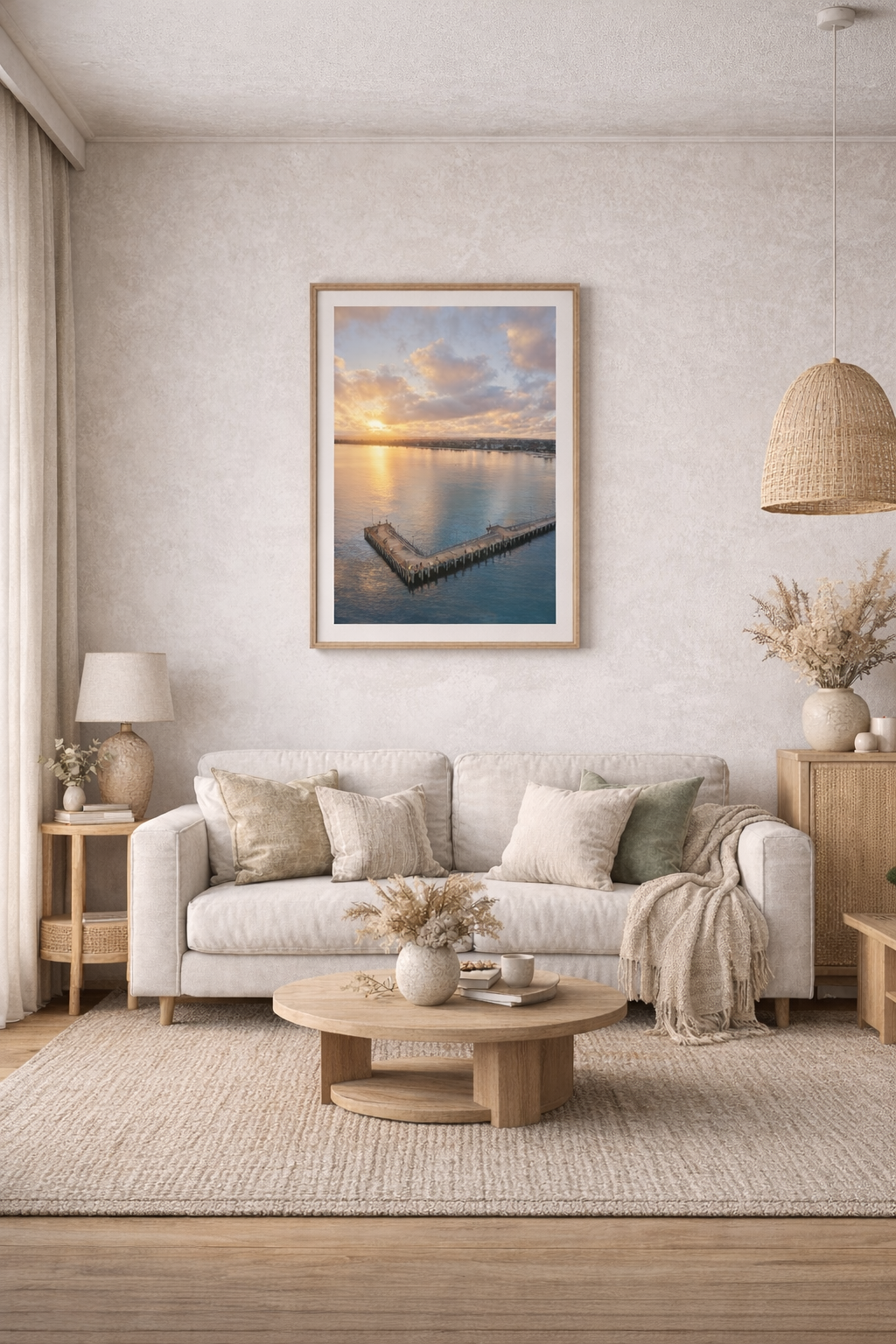 Day Break at Rye Pier- Print