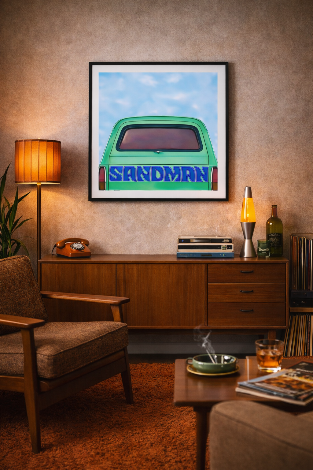 Green Sandman - Print