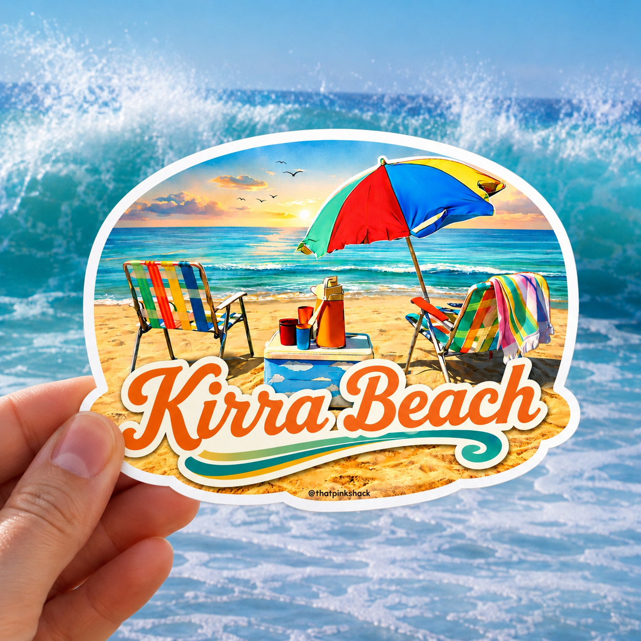 Kirra Beach - Sticker