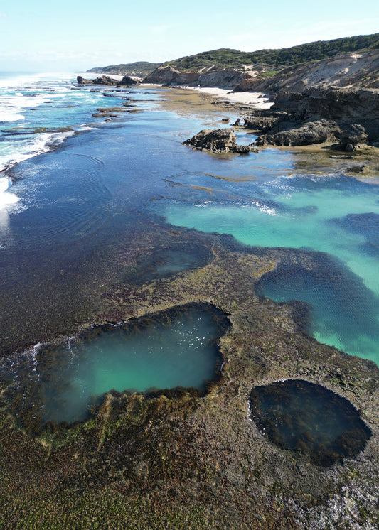 Tide Mosaics, Sorrento - Print