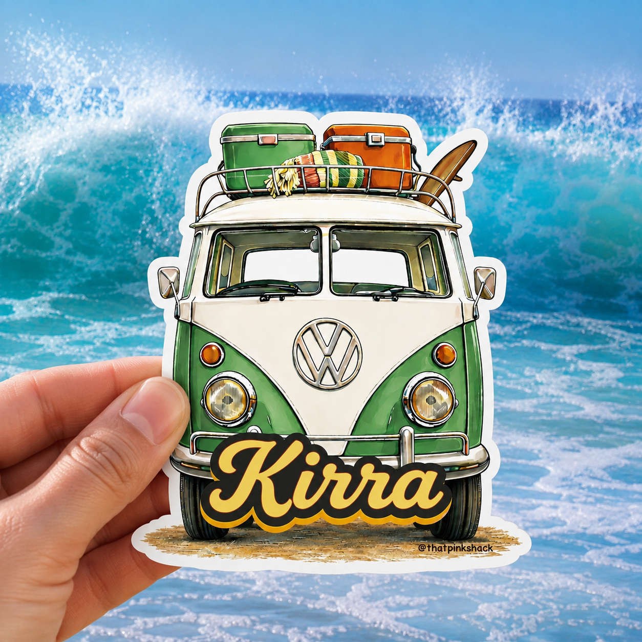 Kirra , VW Kombi - Sticker