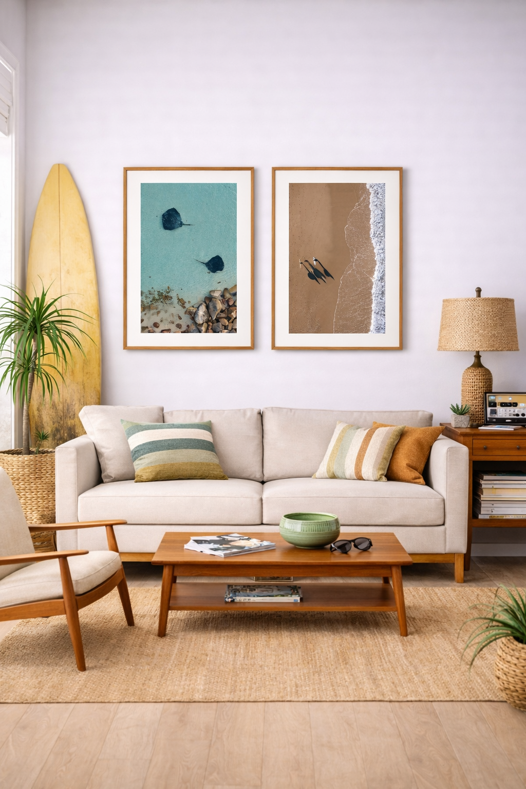 Surf shadows - Print