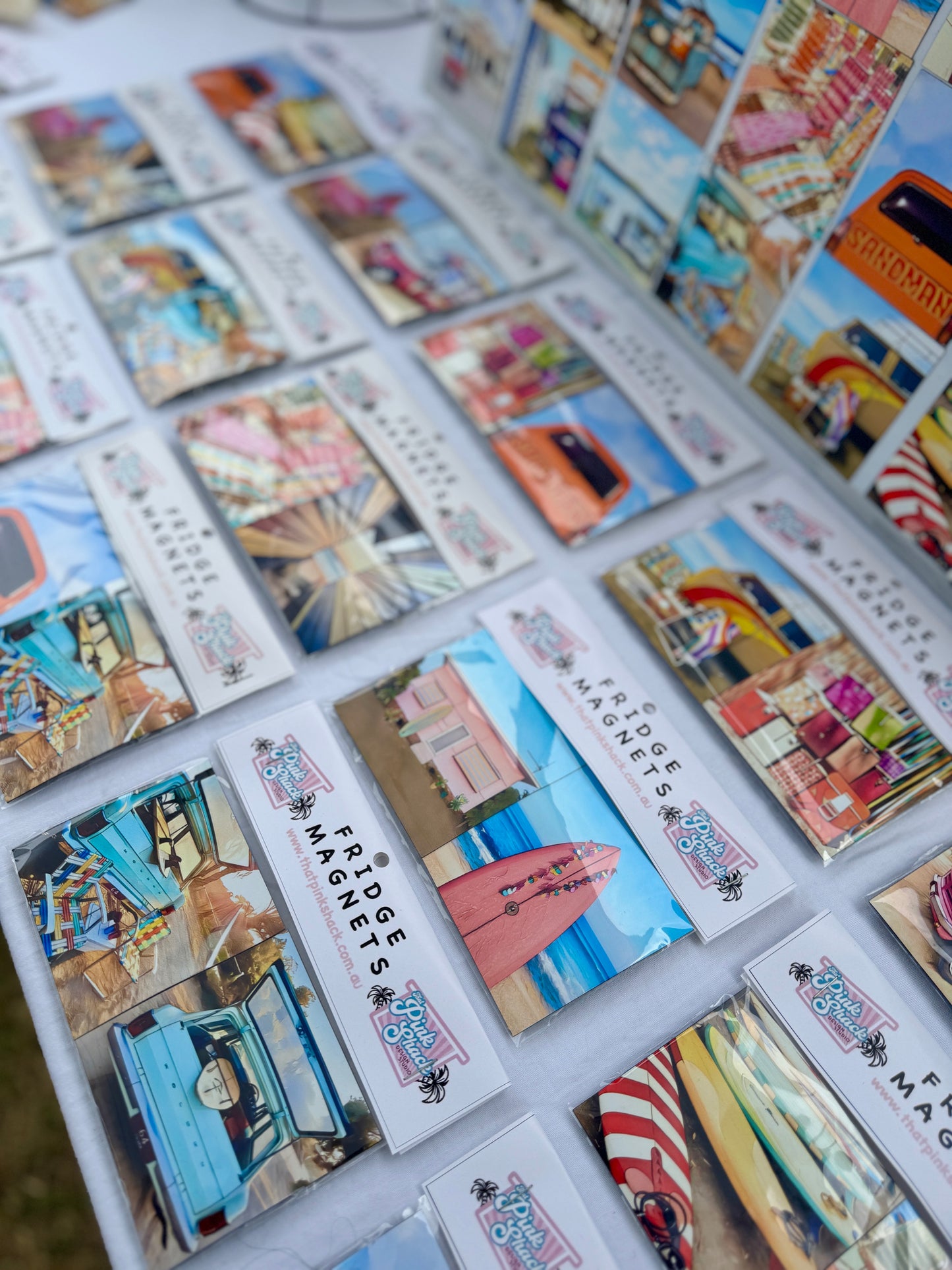 Fridge Magnet Twin Set - Dromana Drive In/Safety Beach Boatsheds