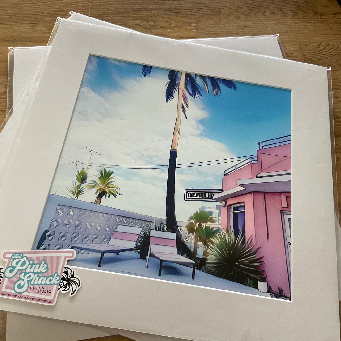 The Pink Hotel - Print
